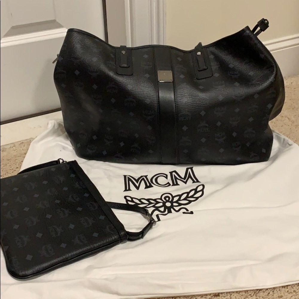 MCM reversible tote